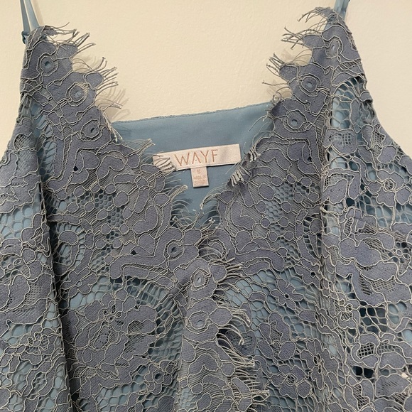 WAYF Lizzie Crossover Lace Bodysuit - Picture 3 of 5